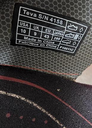 Спортивные сандалии teva zilch 6
