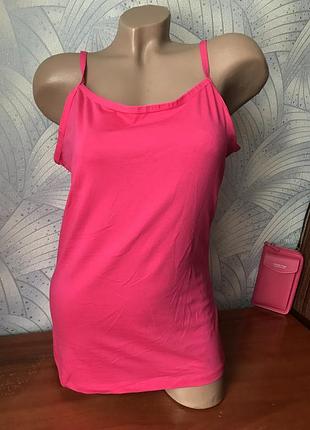 Майка на бретелях l