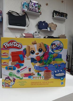 Игровой набор play doh caren carry vet