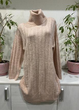Тепла брендова сукня - светр оверсайз