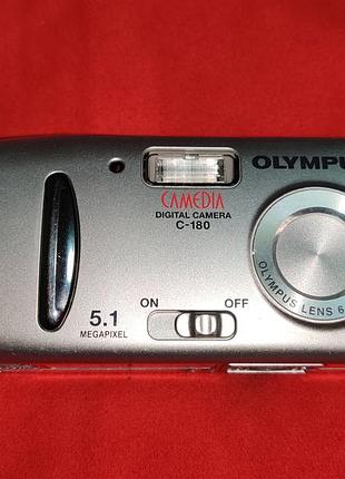Фотоаппарат olympus camedia c180 раритет мыльница