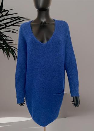 Sarah pacini italy  oska светр туника плаття оверсайз мохер вовна