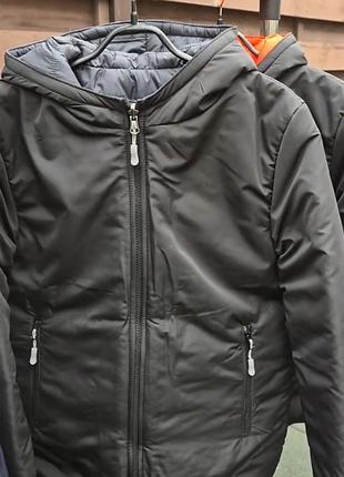 Куртка двостороння  демiсезонна