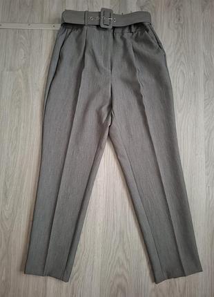 Брюки классические с поясом