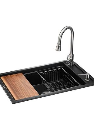 Кухонна станція granado basic estella black shine