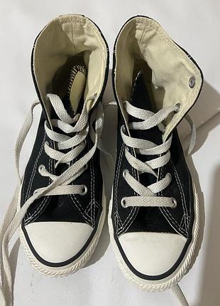 Кеды converse all star hi black 3