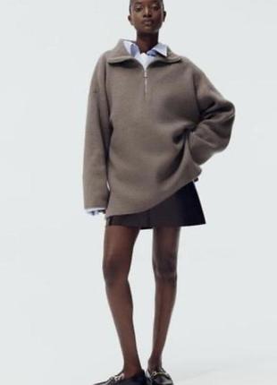 H&m свитер с молнией 2