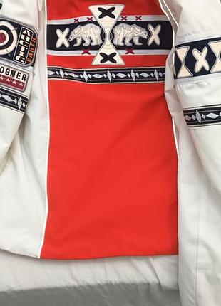 Лижна  куртка фірма bogner розміт eu 40 брюки  довжина 62 см ,пояс 74 см куртка объем груди  100см рукав  62см