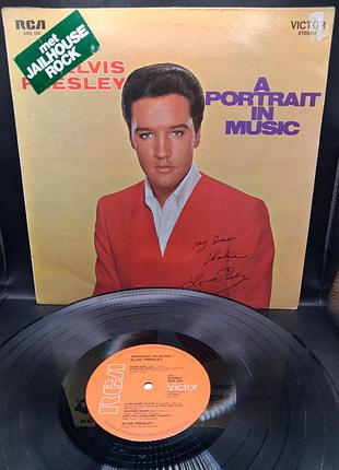 Elvis presley a portrait in music, лейбл rca victor. 1972 /платовка /винил /vinyl /vintage