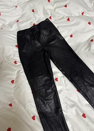 Лосини з еко шкіри, легінси