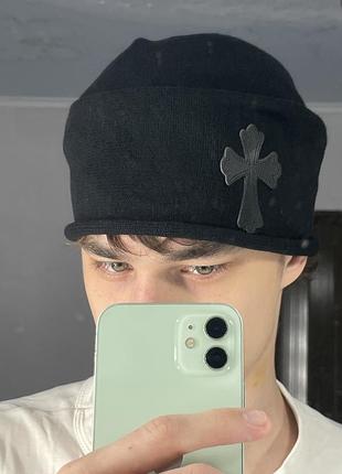 Шапка chrome hearts / нова 3