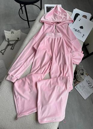 Спортивный велюровый костюм | ox. 587