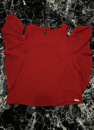 Майка-блузка з цікавими рукавами