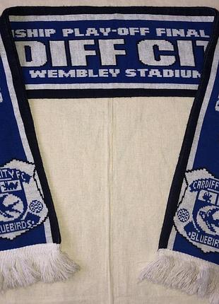 Cardiff city fc шарф фанатский коллекционный кардифф сети