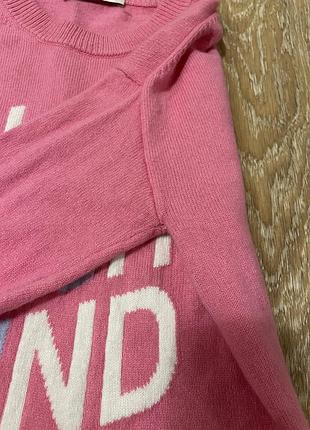 Яркий шерстяной пуловер 50% wool 4