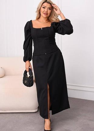 Стильный корсет блуза