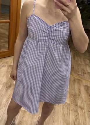 Сарафан жіночий бузкового кольору