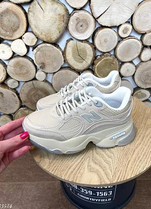 Распродажа 🏷 кроссовки из лого на толстой подошве с сеткой