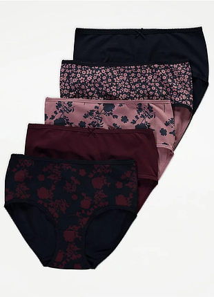 Комплект трусиков george р. 12, 14 и 16. цена за 5 шт.