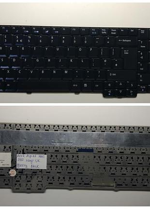 Клавіатура acer aspire 7000 / 5335 / 6530 / 6930 / 7100 / 7110 / 7220 / 7520 / 8920 / 8930 / 8730 / 8735 / 9300 / 9400 та інші lang:uk black глянець