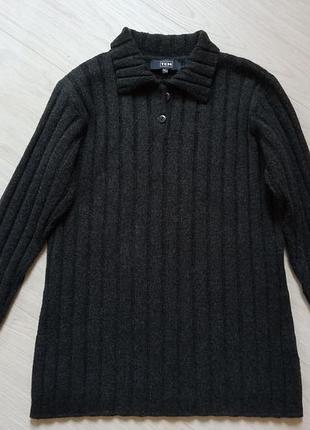 Вовняний светр поло 6
