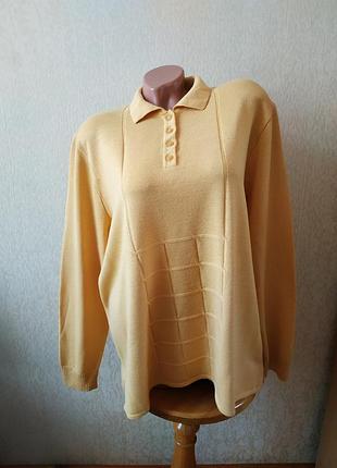 Джемпер-поло вовна 50%