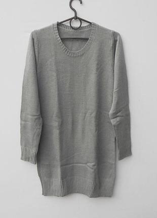 Подовжений светр туніка