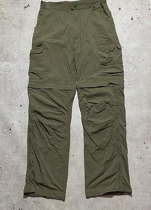Штаны карго , трансформеры , трекинговые , хаки , для похода