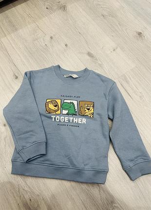 Теплий дитячий світшот h&m