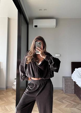 Велюровий костюм