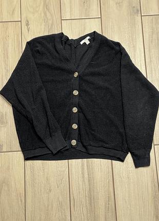 Кардиган кофта esprit чорного кольору m-l