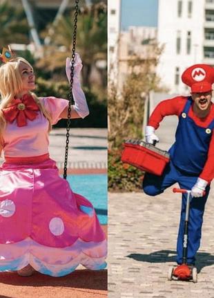 Костюми для аніматорів маріо та принцеса