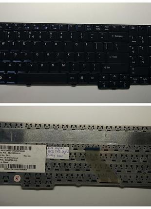 Клавіатура acer aspire 7000 / 5335 / 6530 / 6930 / 7100 / 7110 / 7220 / 7520 / 8920 / 8930 / 8730 / 8735 / 9300 / 9400 та інші lang:us black глянець