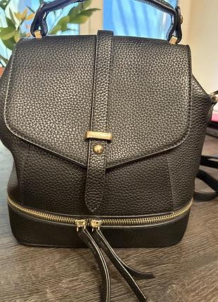 Рюкзак-сумка з еко шкіри