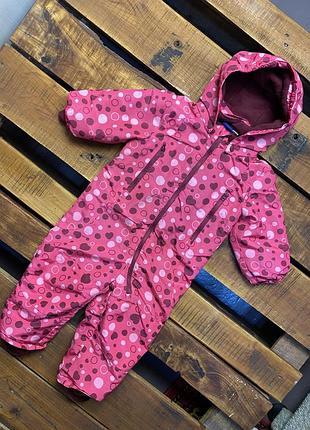Детский зимний комбинезон с принтом lupilu (лупилу 12-24 мес 86-92 см идеал оригинал разноцветный)