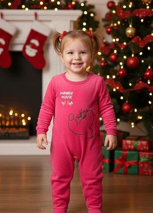 Велюровый человечек на 3 месяца минные маус