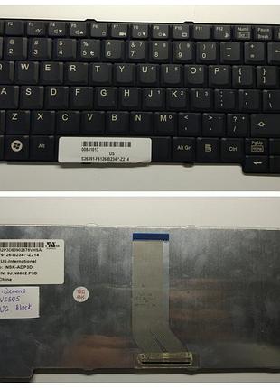 Клавіатура fujitsu-siemens amilo v5505 / v5545 / v3505 / esprimo mobile v5515 / v5530 / v5535 / v5555 / 9j.n6682.p3d / nsk-adp3d lang:us black