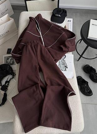 Теплий флісовий костюм