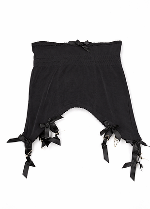 Вінтажний широкий пояс для панчіх корсетний ремінь вінтаж ретро корсет готика будуар лоліта панчохи