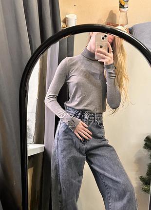 Сірий гольф / лонг / водолазка 3