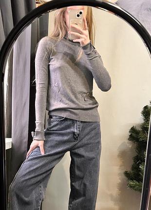 Сірий гольф / лонг / водолазка 2