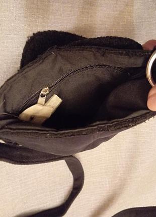 Маленькая меховая сумка 6