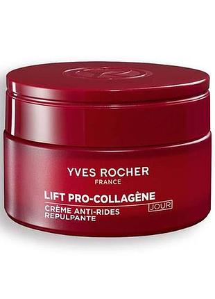 Денний крем від зморщок 50 мл ів роше lift pro collagene yves rocher