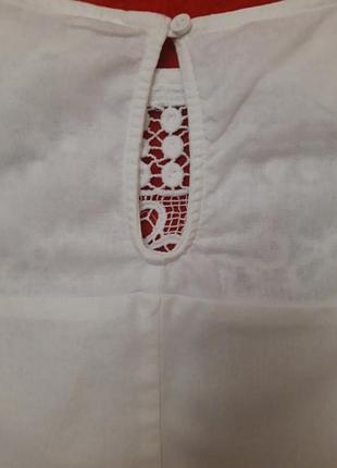 Сукня літня біла 4