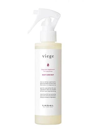 Спрей для зміцнення коренів волосся lebel viege root care mist 180 ml