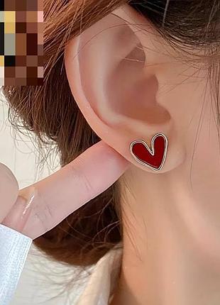Сережки серця 2