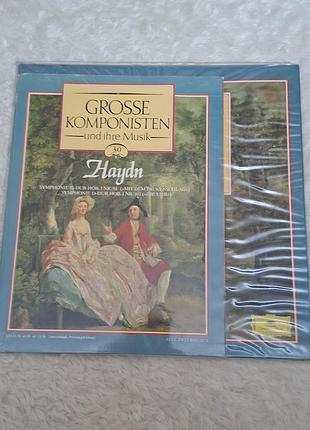 Виниловая пластинка haydn - symphonien g-dur &amp; d-dur - deutsche grammphon lp