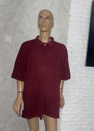 Футболка поло дуже великого розміру батал xxxxxl