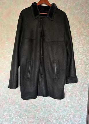 Дубленка мужская из натуральной кожи