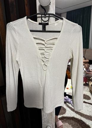Блуза тонка рубчик